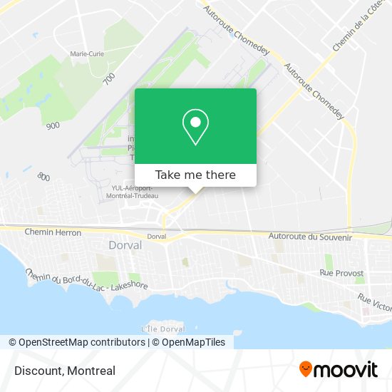 Discount map