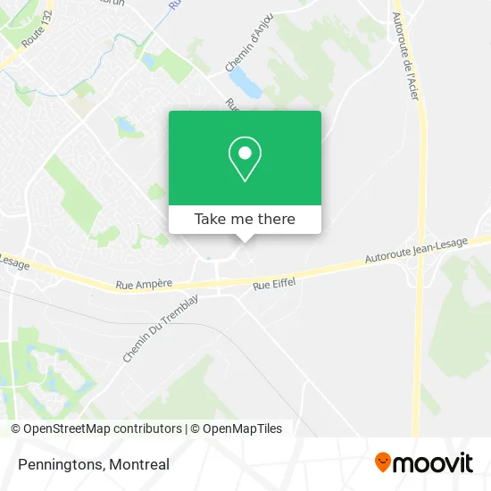 Penningtons map