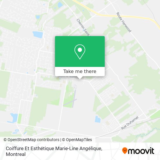 Coiffure Et Esthétique Marie-Line Angélique map