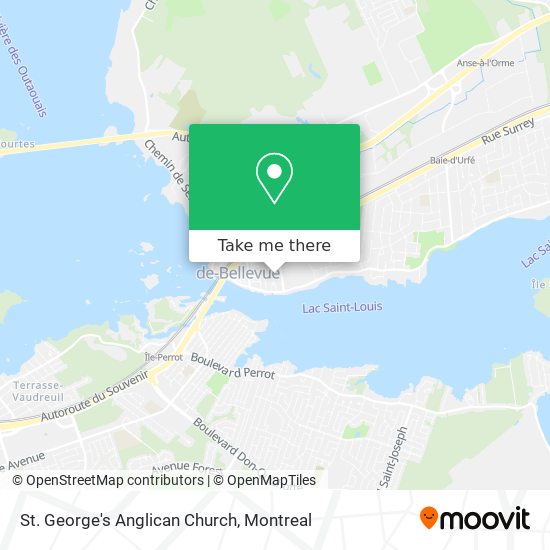 St. George's Anglican Church map