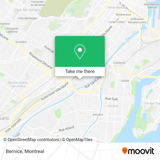 Bernice map
