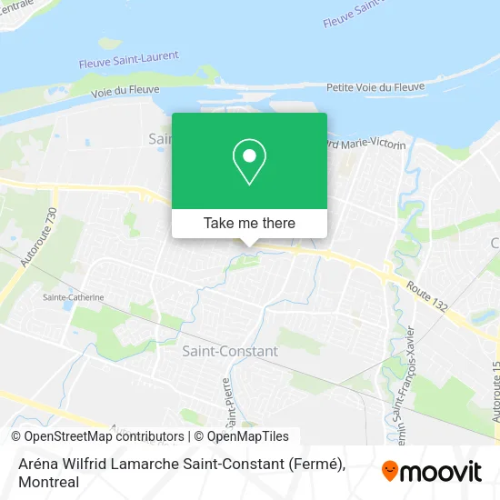 Aréna Wilfrid Lamarche Saint-Constant (Fermé) map