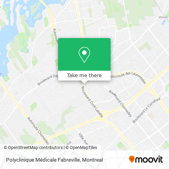 Polyclinique Médicale Fabreville map