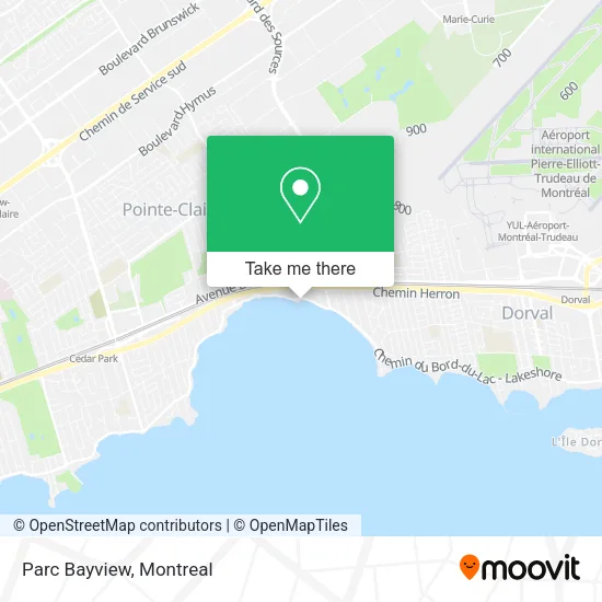 Parc Bayview map