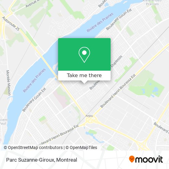 Parc Suzanne-Giroux map