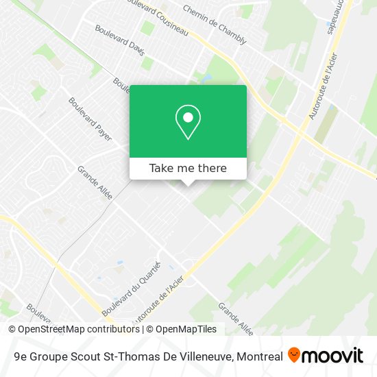 9e Groupe Scout St-Thomas De Villeneuve map