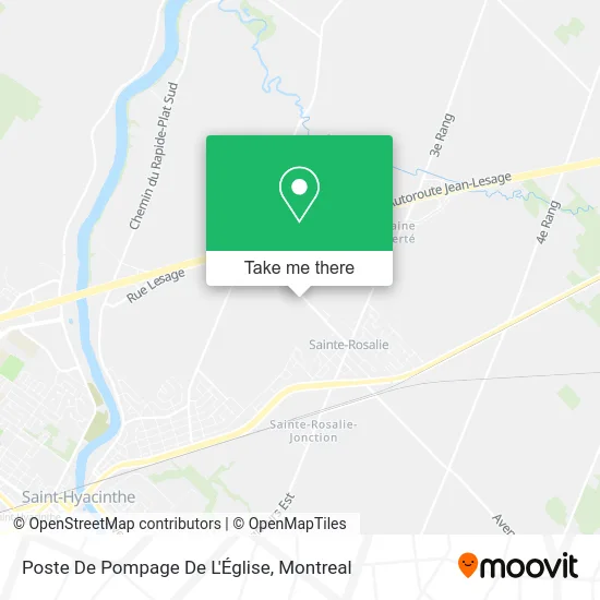 Poste De Pompage De L'Église map