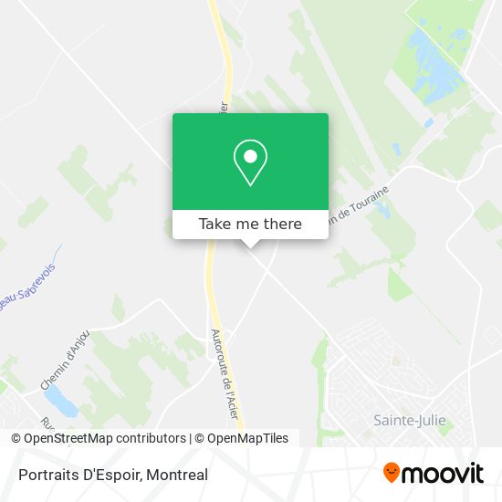 Portraits D'Espoir map