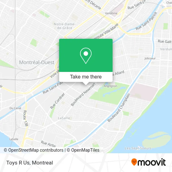 Toys R Us map