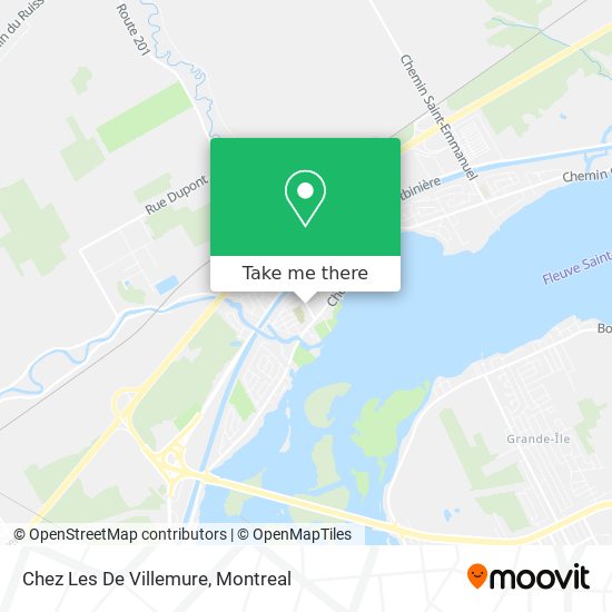 Chez Les De Villemure map