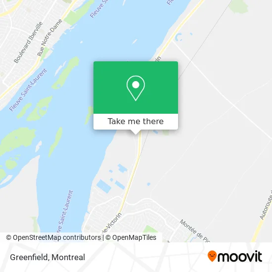 Greenfield map