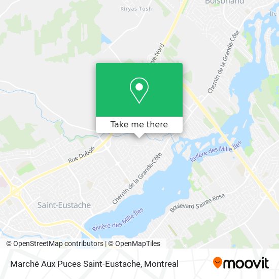 Marché Aux Puces Saint-Eustache map