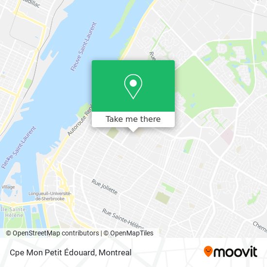 Cpe Mon Petit Édouard map