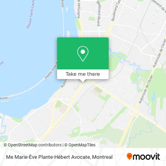 Me Marie-Ève Plante-Hébert Avocate map