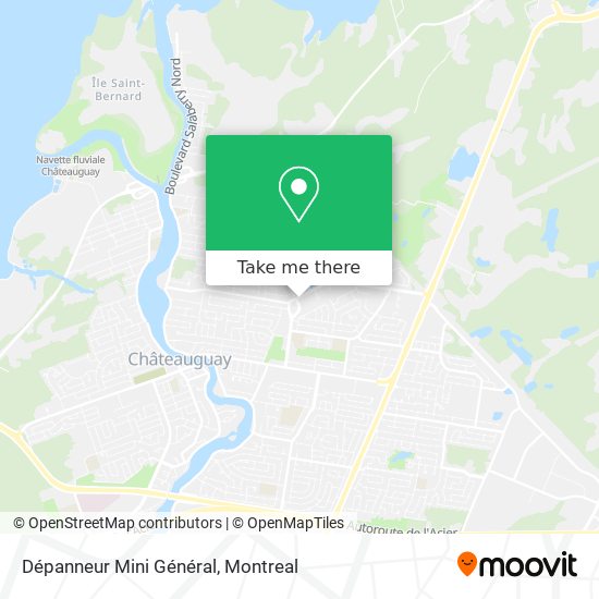 Dépanneur Mini Général map