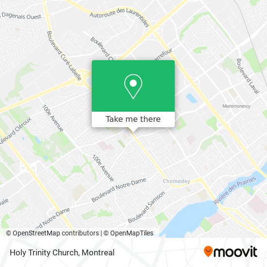 Holy Trinity Church map