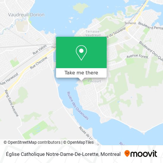 Église Catholique Notre-Dame-De-Lorette map