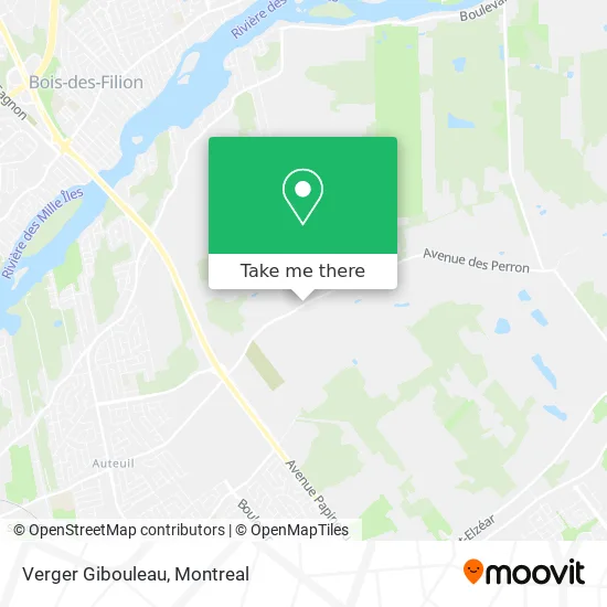 Verger Gibouleau map