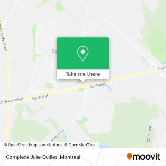 Complexe Julie-Quilles map
