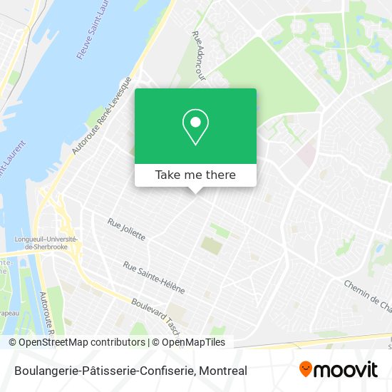 Boulangerie-Pâtisserie-Confiserie map