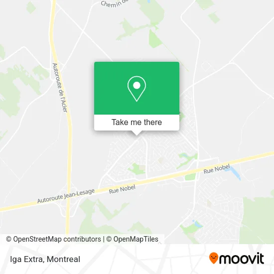 Iga Extra map