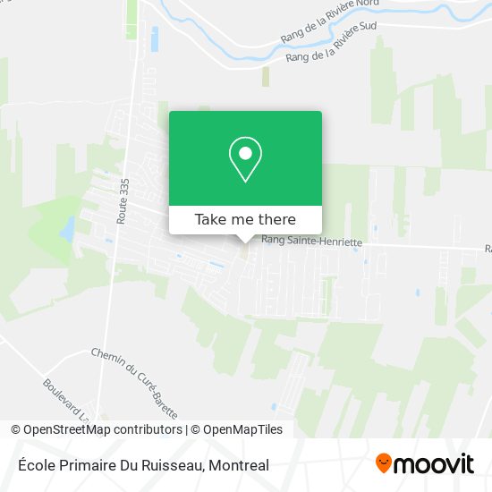 École Primaire Du Ruisseau map
