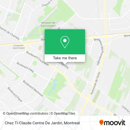 Chez Ti-Claude Centre De Jardin map