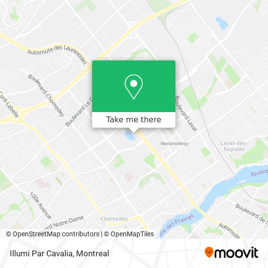 Illumi Par Cavalia map