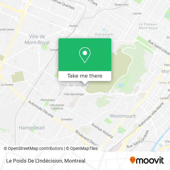 Le Poids De L'Indécision map