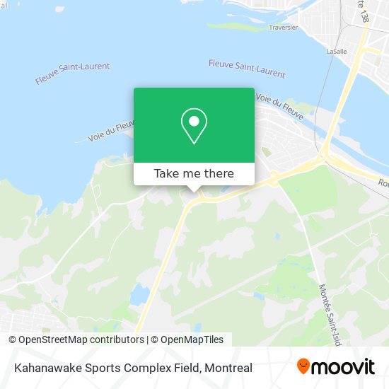 Kahanawake Sports Complex Field map