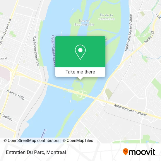 Entretien Du Parc map