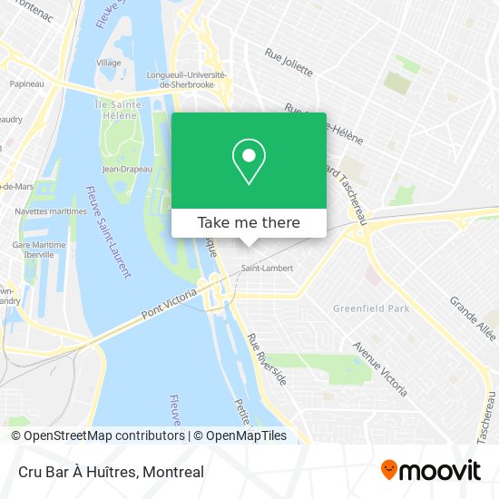 Cru Bar À Huîtres map