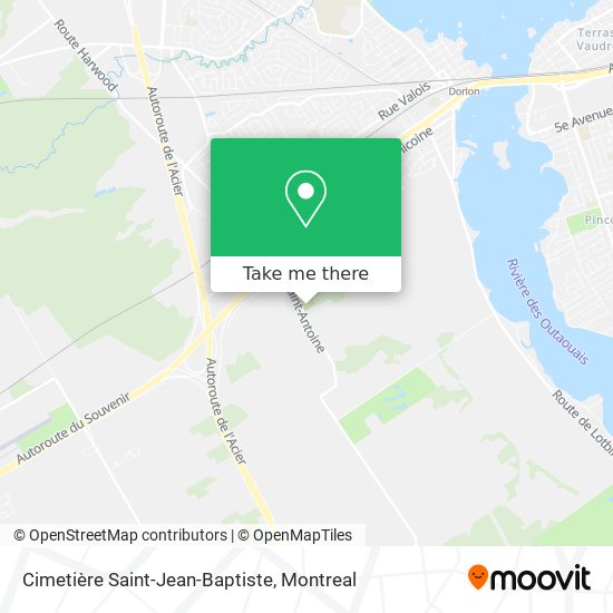 Cimetière Saint-Jean-Baptiste map