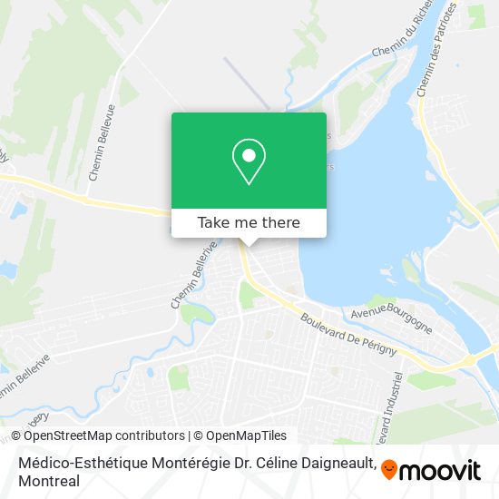 Médico-Esthétique Montérégie Dr. Céline Daigneault map