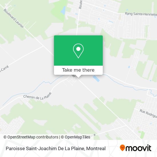 Paroisse Saint-Joachim De La Plaine map