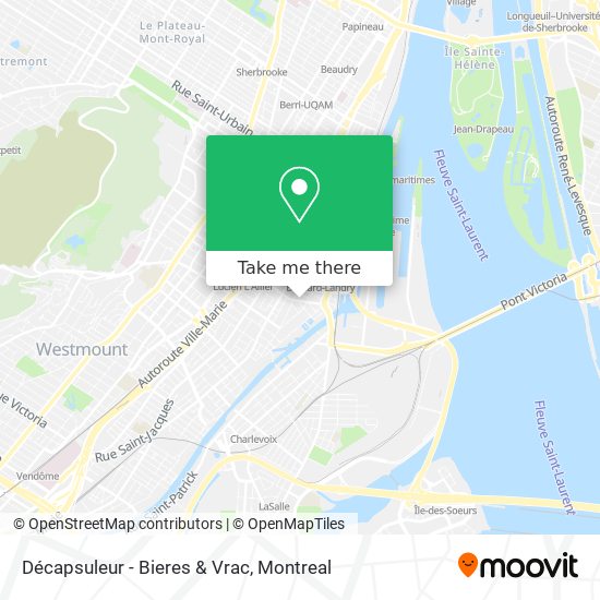 Décapsuleur - Bieres & Vrac map