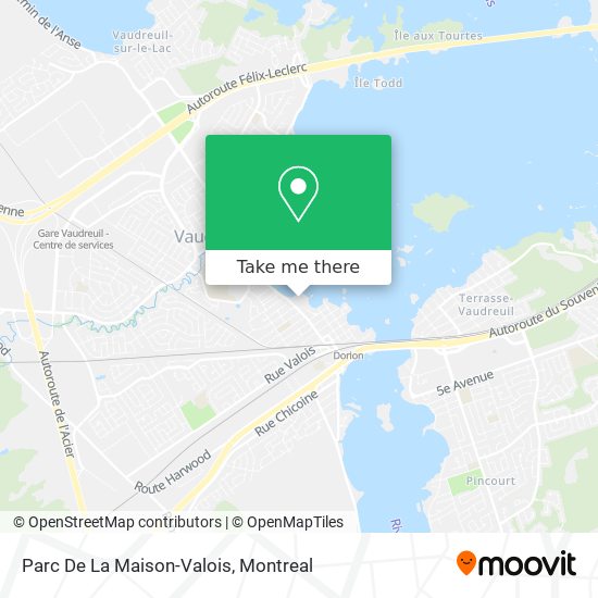 Parc De La Maison-Valois map