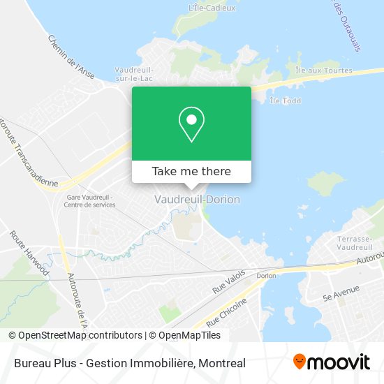 Bureau Plus - Gestion Immobilière map