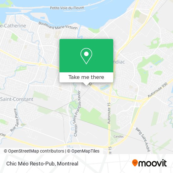 Chic Méo Resto-Pub map