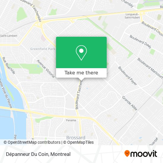 Dépanneur Du Coin map