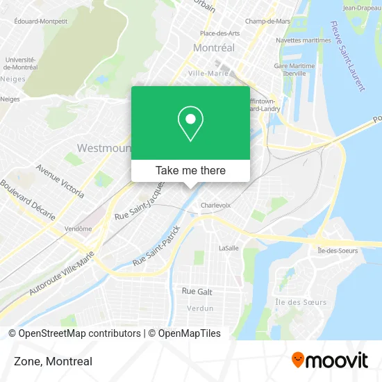 Zone map