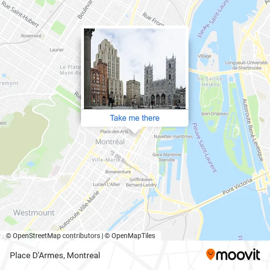 Place D'Armes map