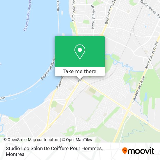 Studio Léo Salon De Coiffure Pour Hommes map