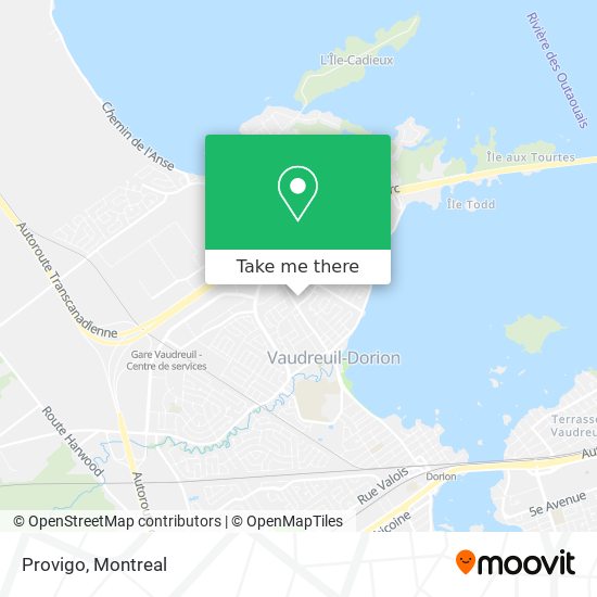 Provigo map