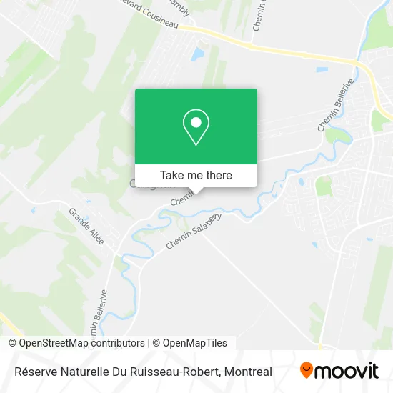 Réserve Naturelle Du Ruisseau-Robert map