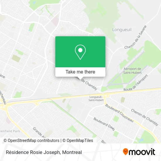 Rėsidence Rosie Joseph map