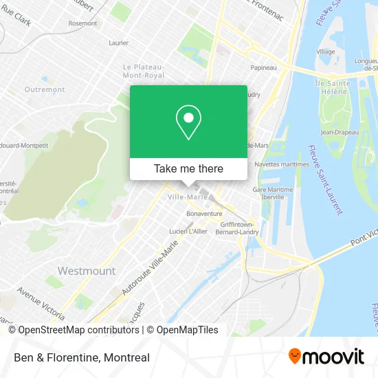 Ben & Florentine map