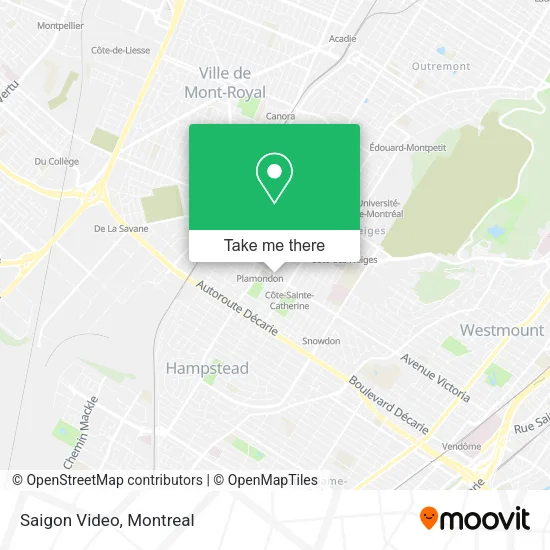 Saigon Video map
