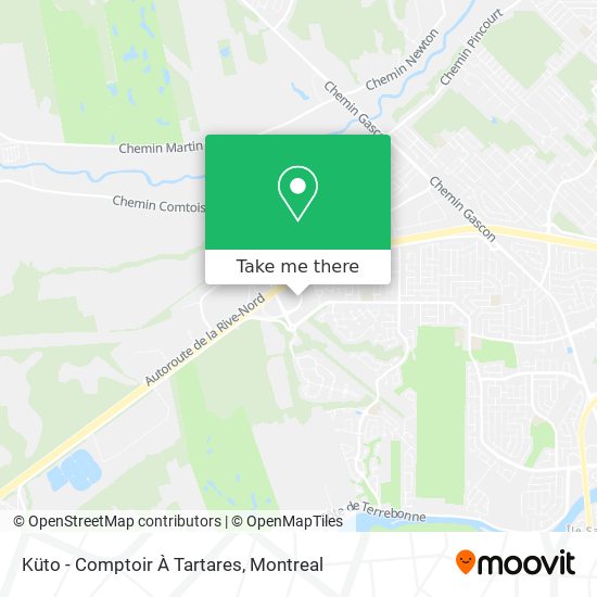 Küto - Comptoir À Tartares map
