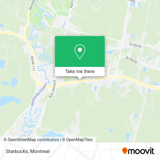Starbucks map